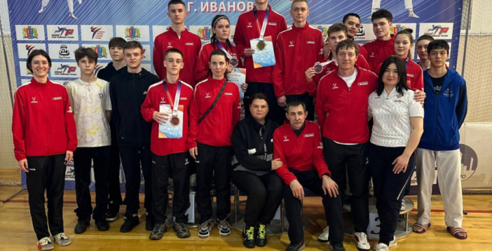6 медалей на Первенстве ЦФО среди молодежи в г. Иваново